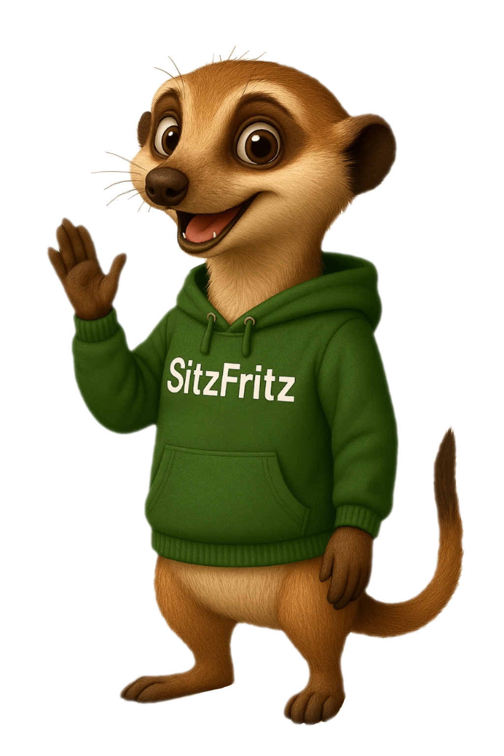 Fritz das Erdmännchen - Dein Maskottchen für Ergonomie